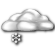 Partly Cloudy with Light Snow Showers